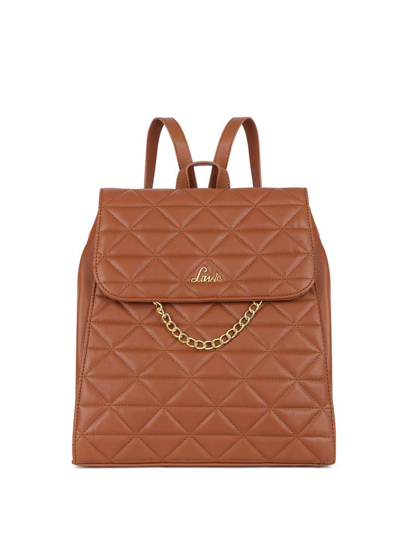 Buy Lavie Women Geometric Textured Ergonomic Padded Backpack Backpacks for Women 26401130 Myntra
