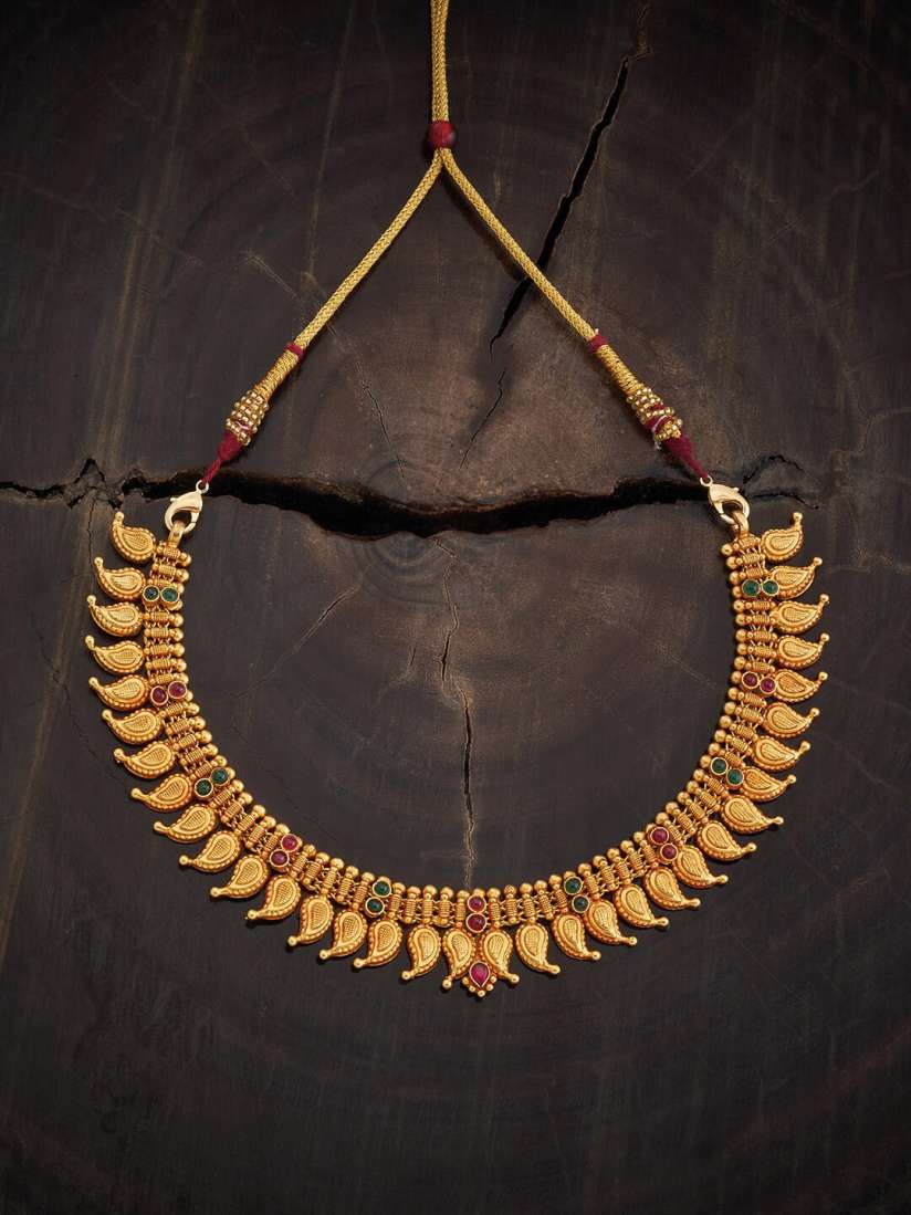 Pure silver gold plated temple jewellery deals