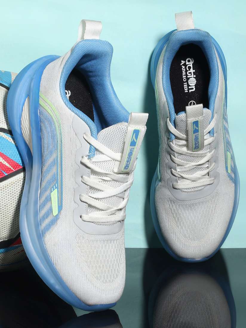 Action white sneakers shop