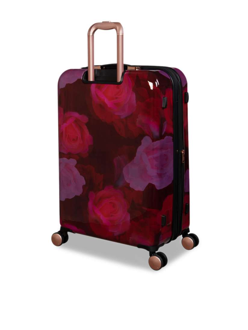 Floral navicular luggage
