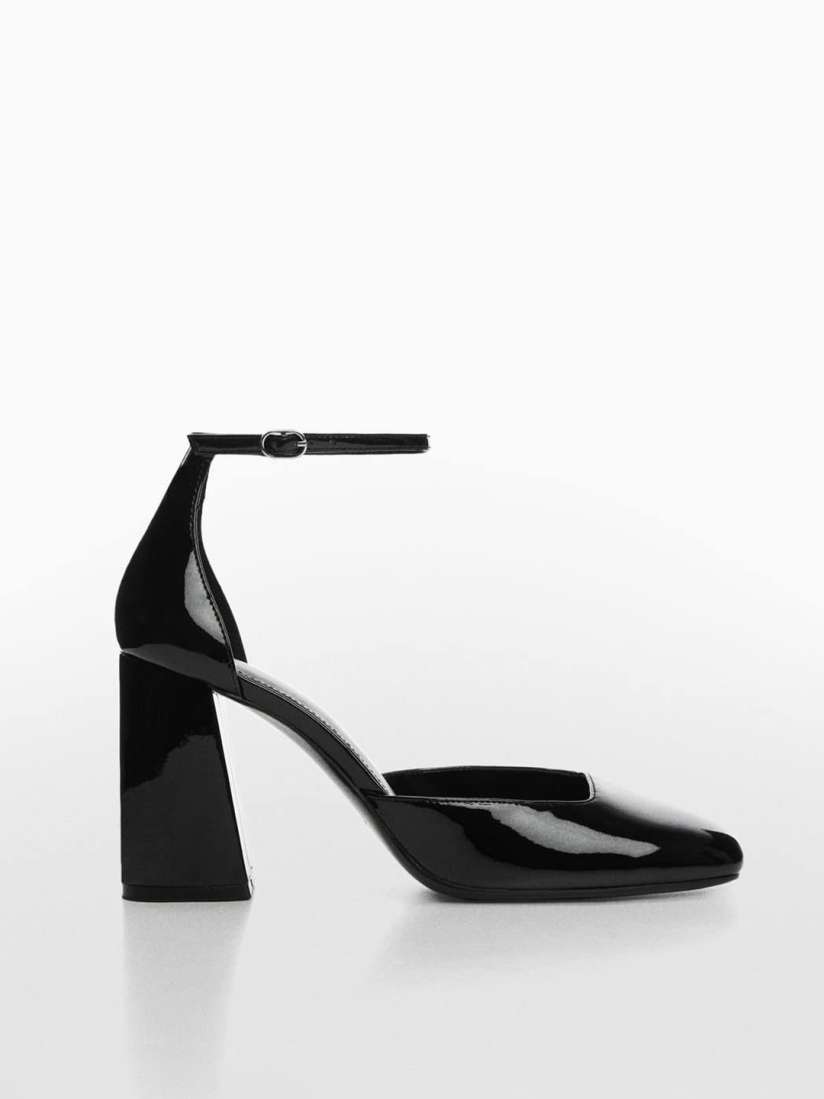 Mango block heel deals