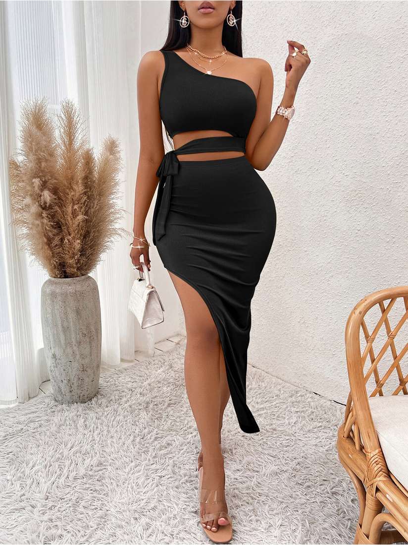 stylecast shoulder straps bodycon dress Price History of StyleCast Shoulder Straps Bodycon Dress from Myntra  111_7660200