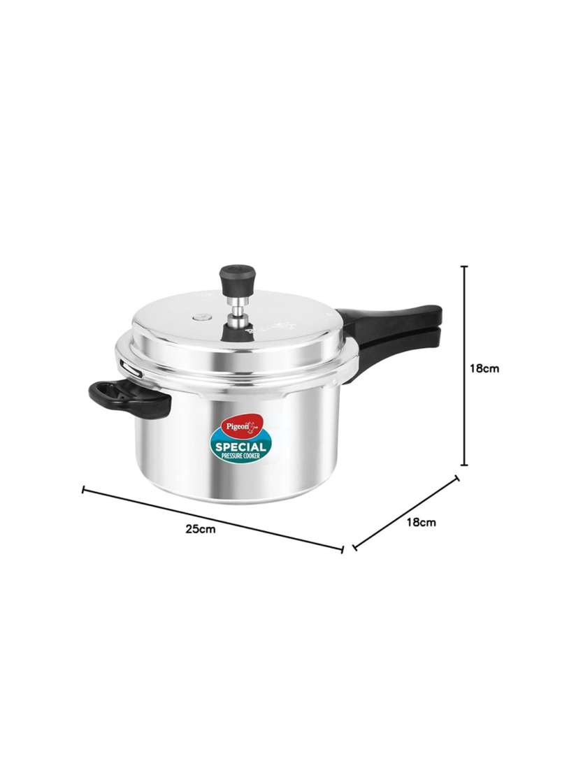 Buy Pigeon Set of 2 Aluminium Outerlid Pressure Cookers with Induction 2 3 L Pressure Cooker for Unisex 26418510 Myntra