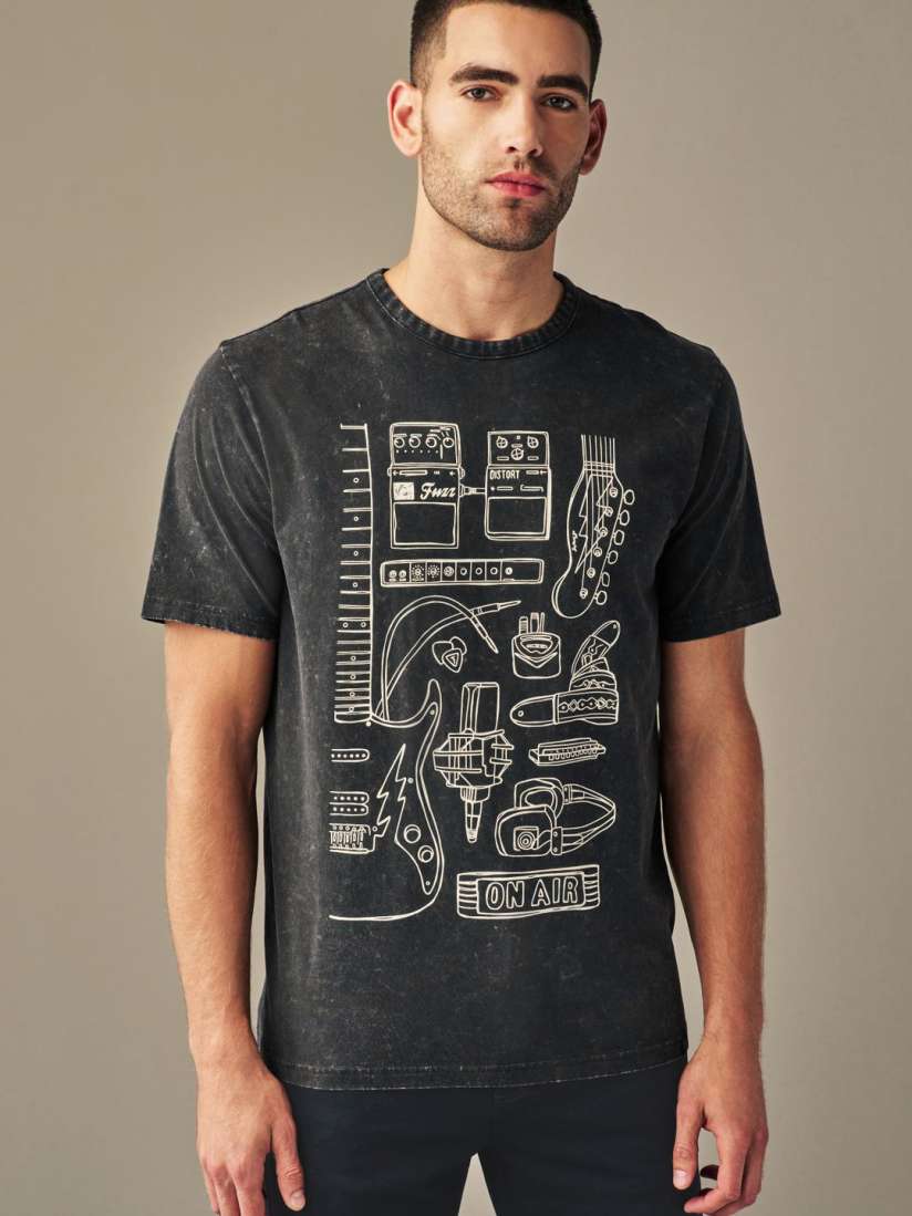 Mens t shirt on myntra best sale