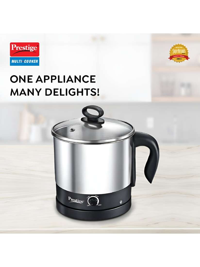 Buy Prestige PMC 3.0 Plus Black Stainless Steel 230W Electric Rice Cooker With Fit Lid 1.5 L Electric Pressure Cookers for Unisex 26421334 Myntra