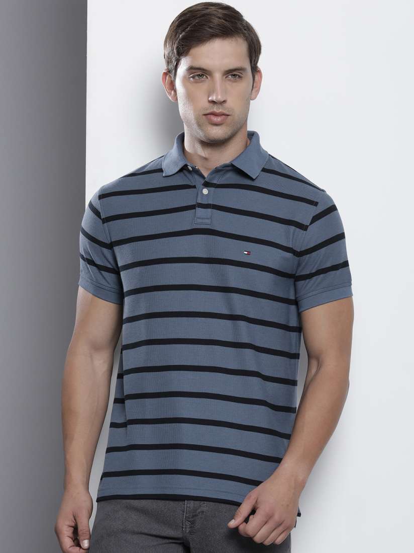 Tommy accommodant hilfiger striped polo