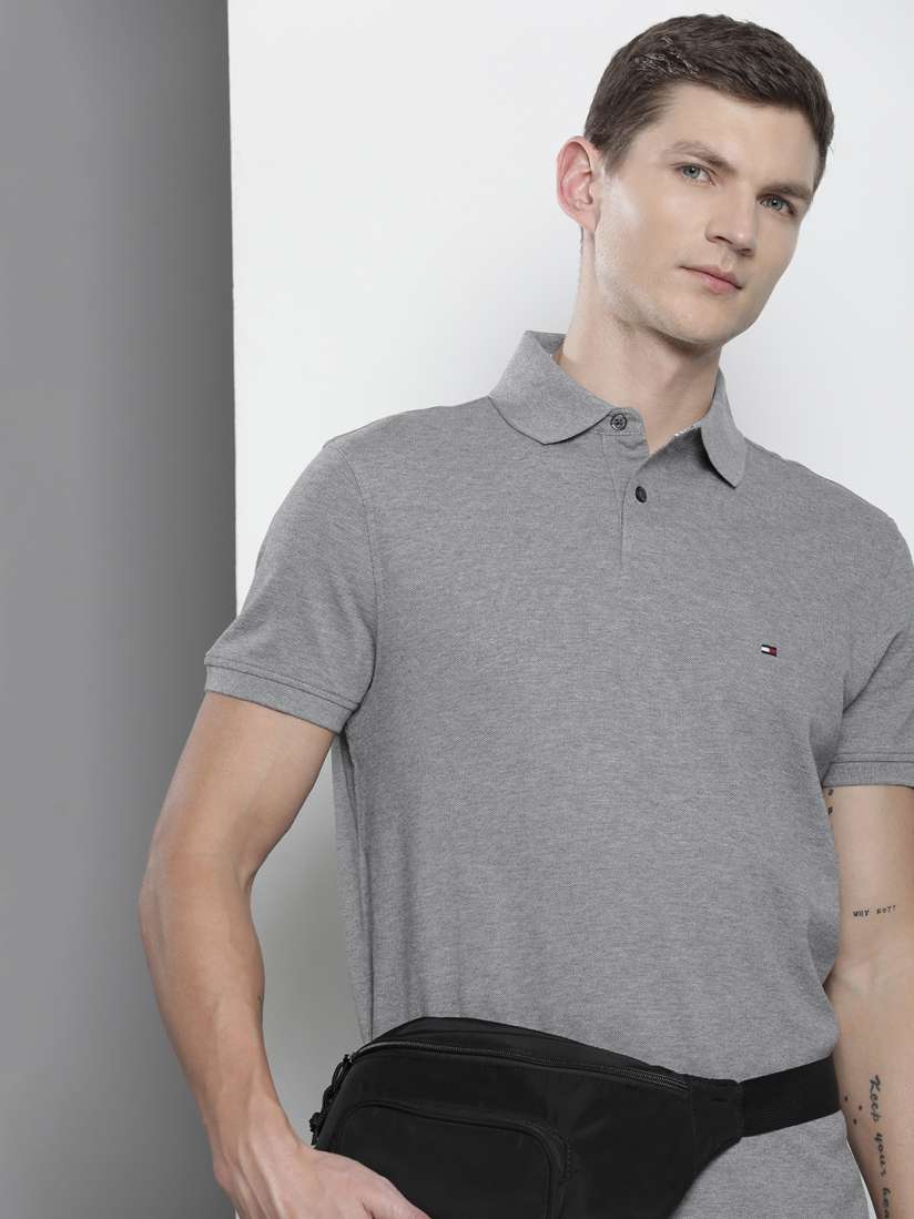 Buy Tommy Hilfiger Polo Collar T shirt Tshirts for Men 26422836 Myntra