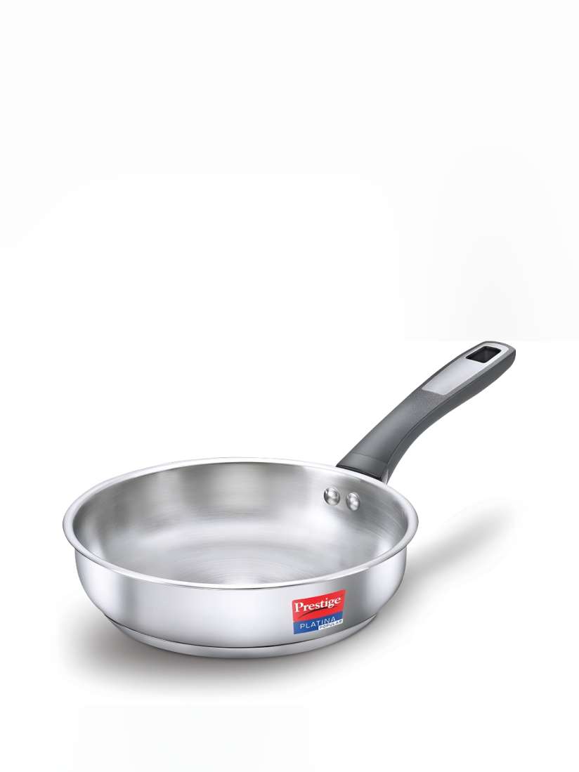 Buy Prestige Platina Popular Silver Toned Stainless Steel Sauce Pan Pan for Unisex 26443688 Myntra