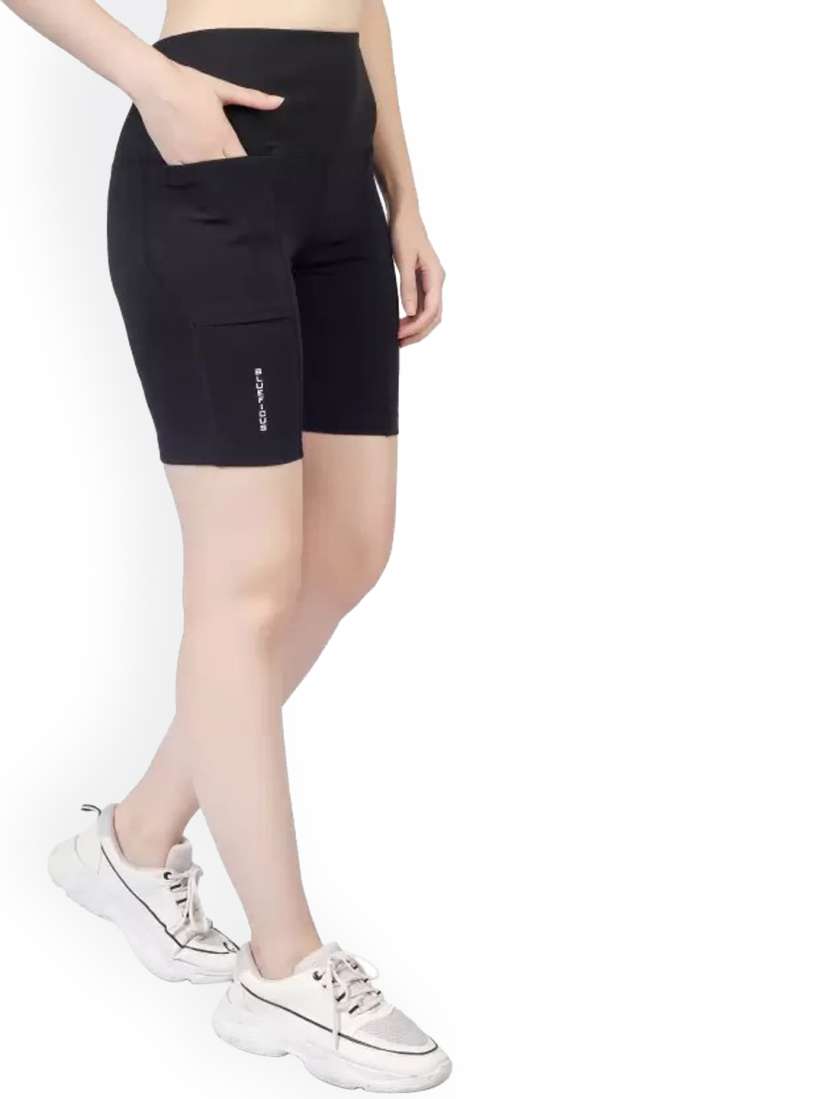 Knee length tight shorts discount