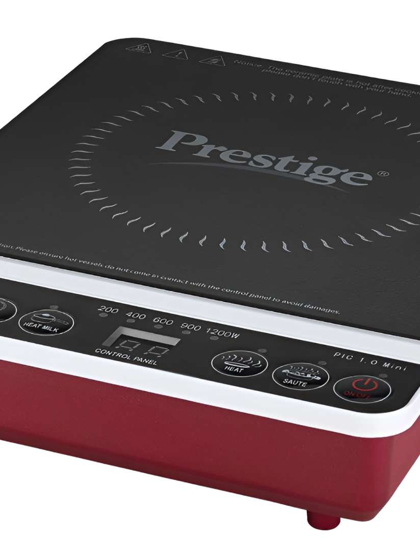 Buy Prestige Black Red Travel Induction Cooktop 1200W With Soft Touch Buttons Induction Cooktop for Unisex 26449802 Myntra