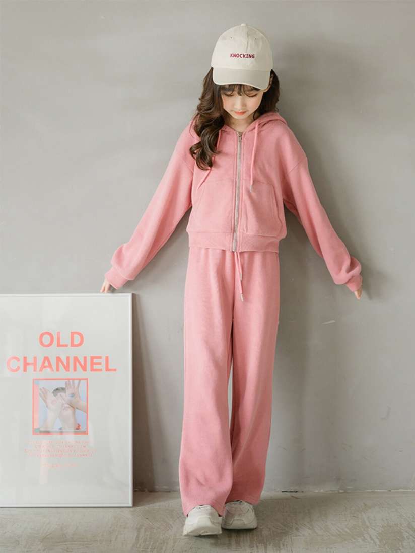 Buy StyleCast Girls Pink Hooded T Shirt With Trousers Clothing Set for Girls 26452078 Myntra