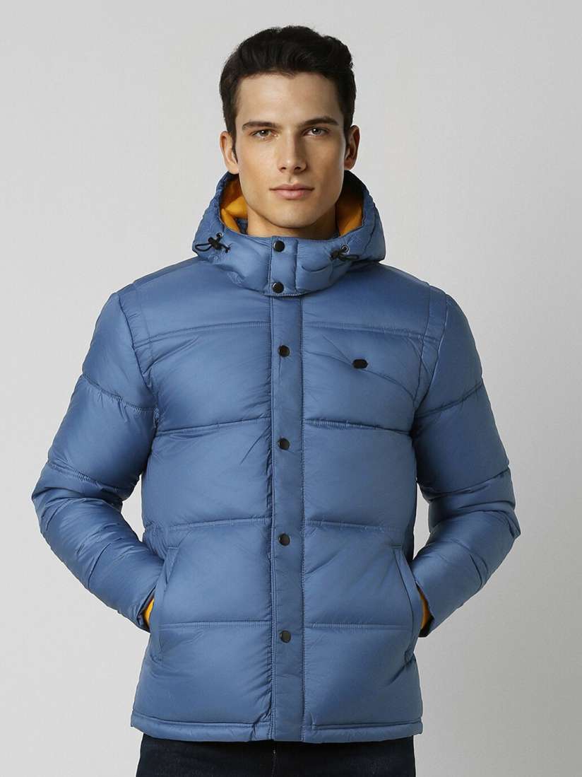 Buy Peter England Casuals Hooded Puffer Jacket Jackets for Men 26452342 Myntra