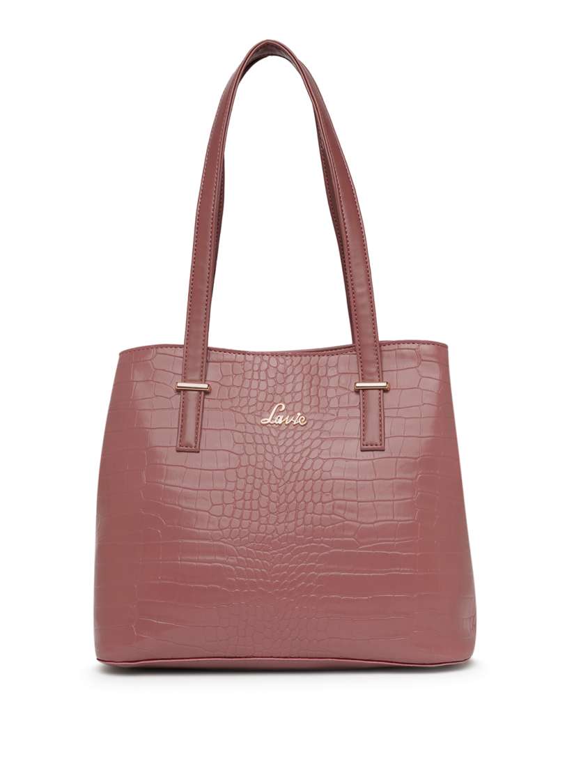 Buy Lavie Textured Structured Shoulder Bag Handbags for Women 26459292 Myntra
