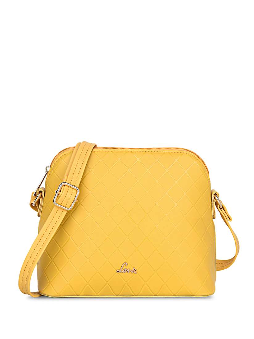 Buy Lavie Textured Zip Detail Sling Bag Handbags for Women 26459346 Myntra