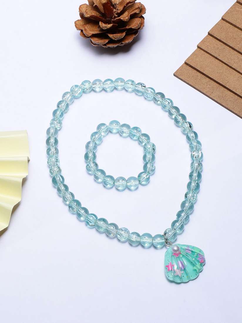 Buy EL REGALO Girls Necklace and Bracelet Set Jewellery Set for Girls 26467212 Myntra