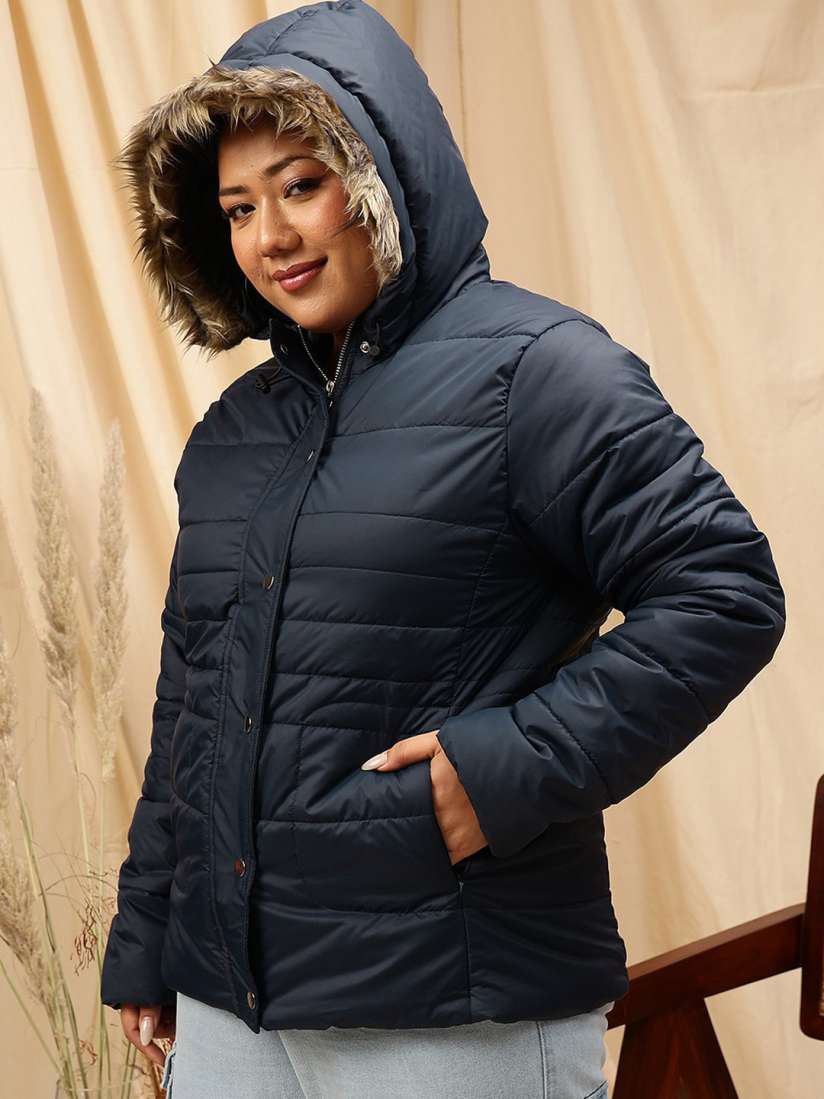 Winter jacket for ladies myntra sales