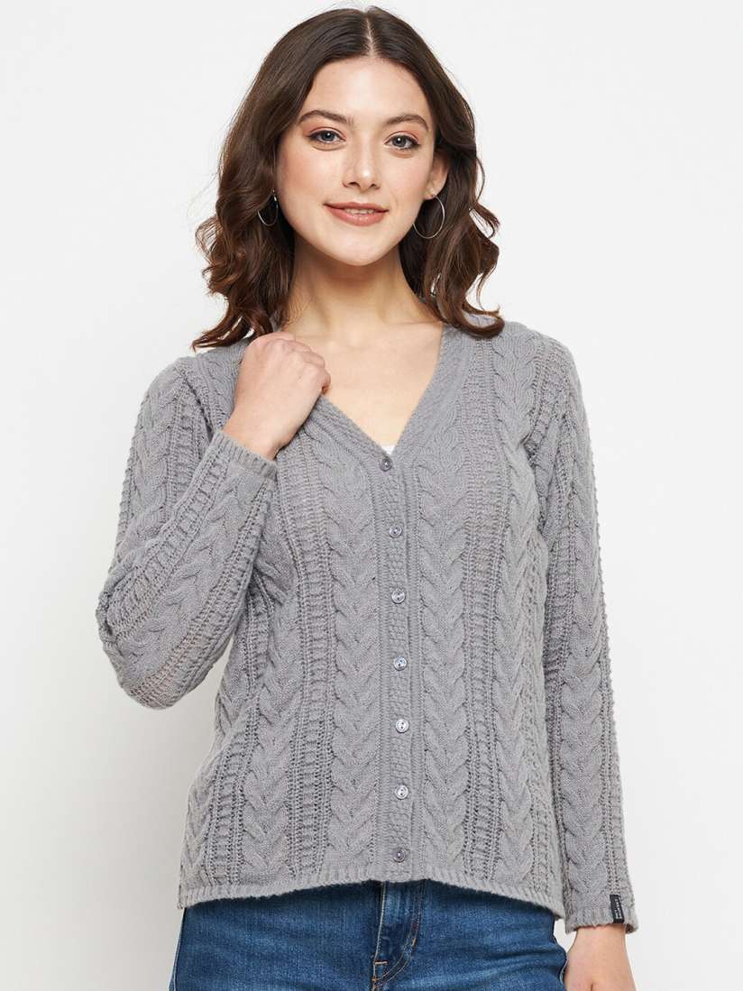 Myntra long cardigan 2025