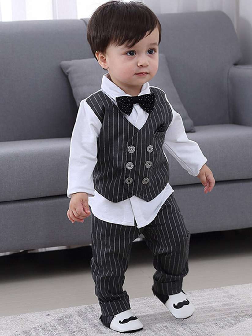 Shirt trouser with waistcoat top