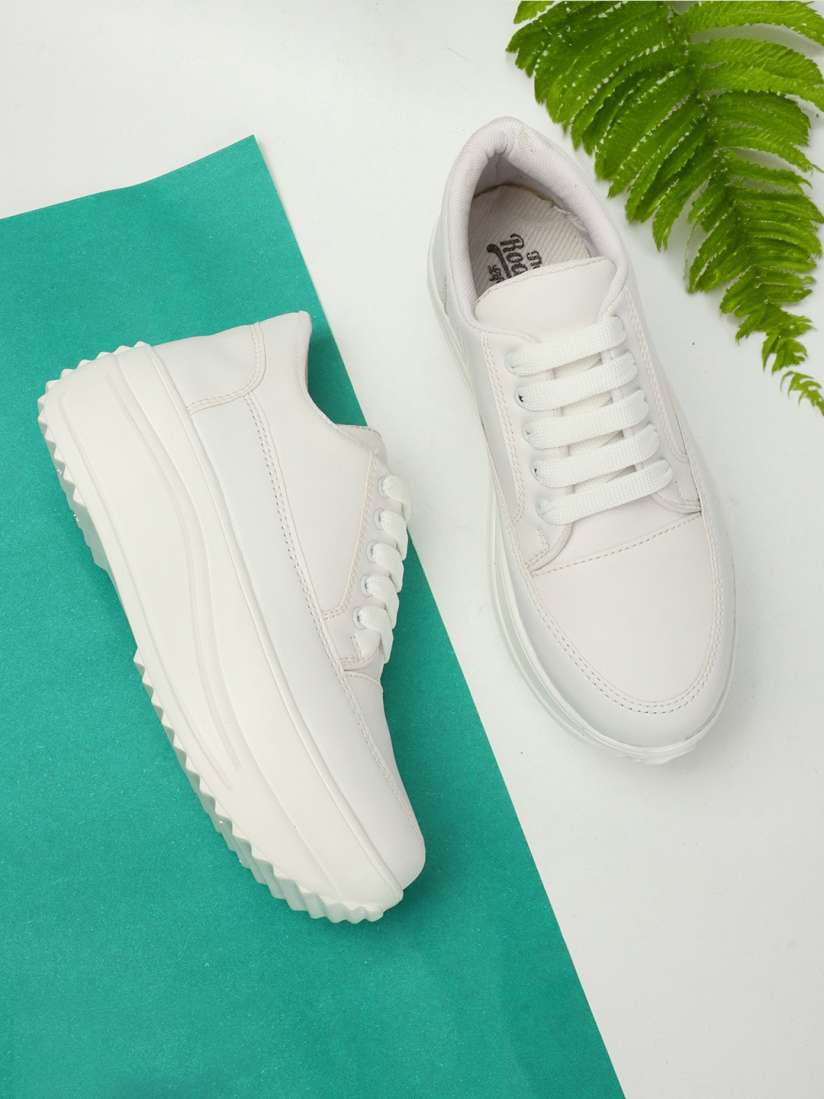 Sneakers flatforms top