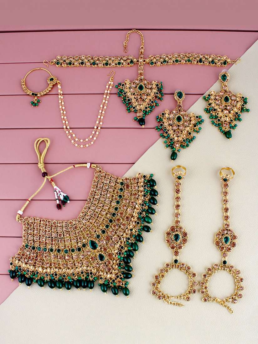 Bridal jewellery on myntra store