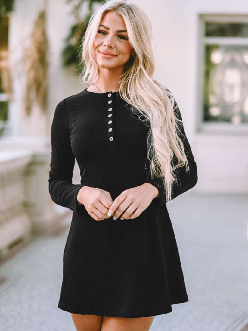 Buy StyleCast Black Fit Flare Mini Dress Dresses for Women 26505514 Myntra