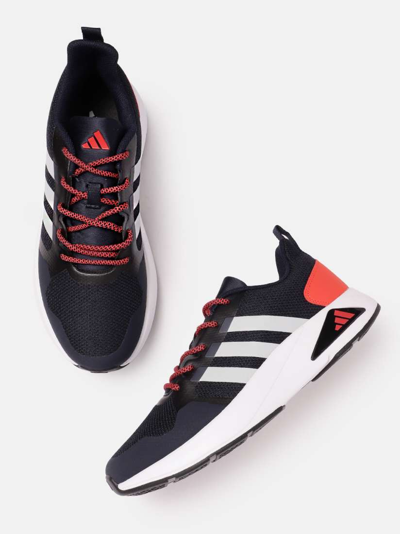 Buy ADIDAS Men Woven Design Round Toe Laufen Speed Running Shoes with Striped Detail Sports Shoes for Men 26516124 Myntra