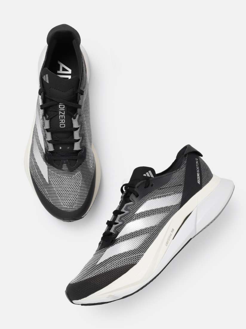Buy ADIDAS Men Woven Design Adizero Boston 12 Wide Running Shoes Sports Shoes for Men 26517818 Myntra