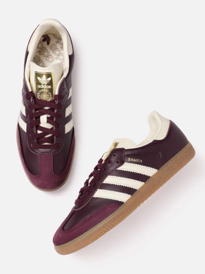 Adidas 35 maroon on sale