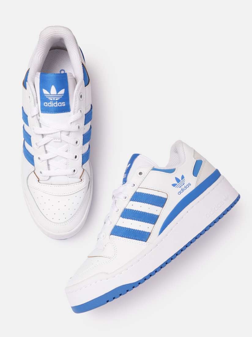 Classic adidas blue tennis shoes online
