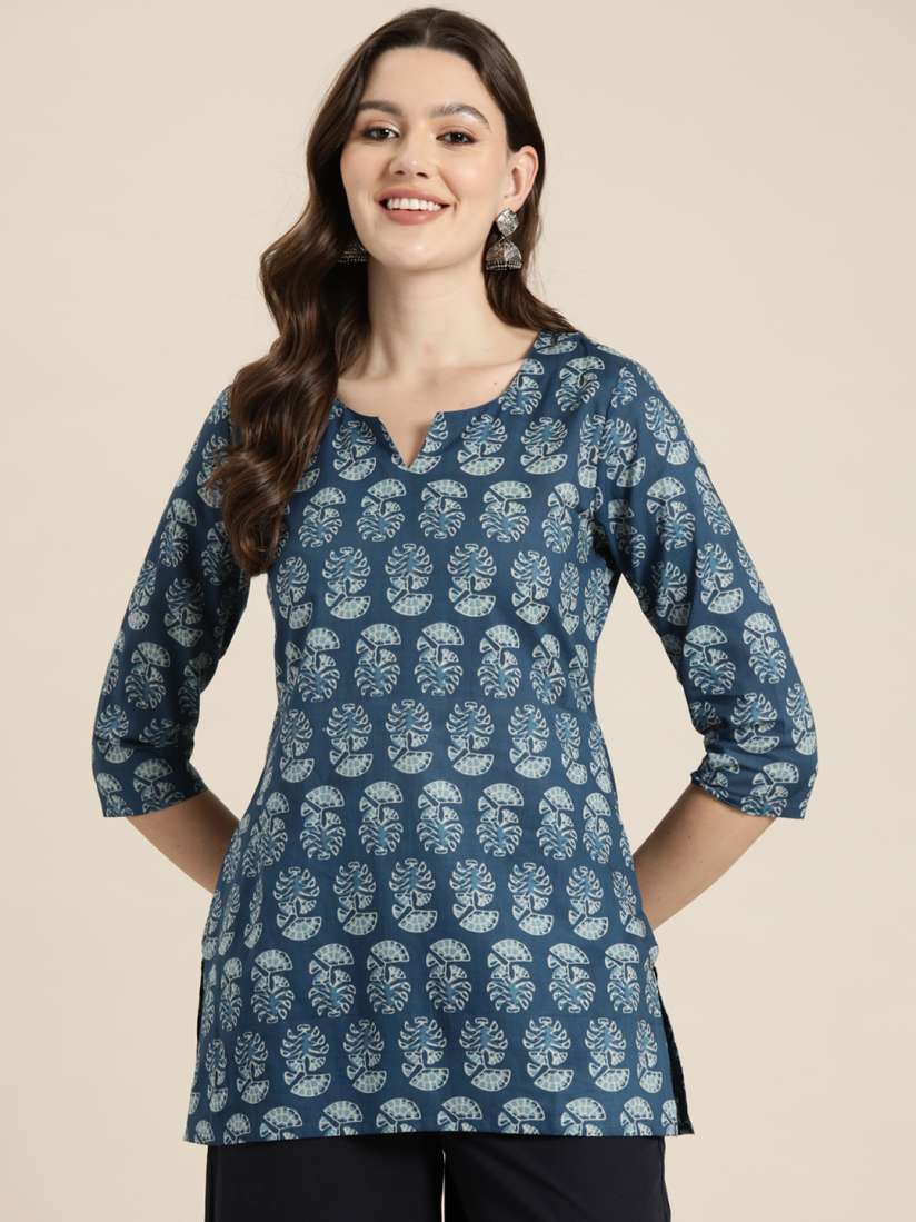 Buy HERE NOW Printed Pure Cotton Kurti Kurtis for Women 26530512 Myntra
