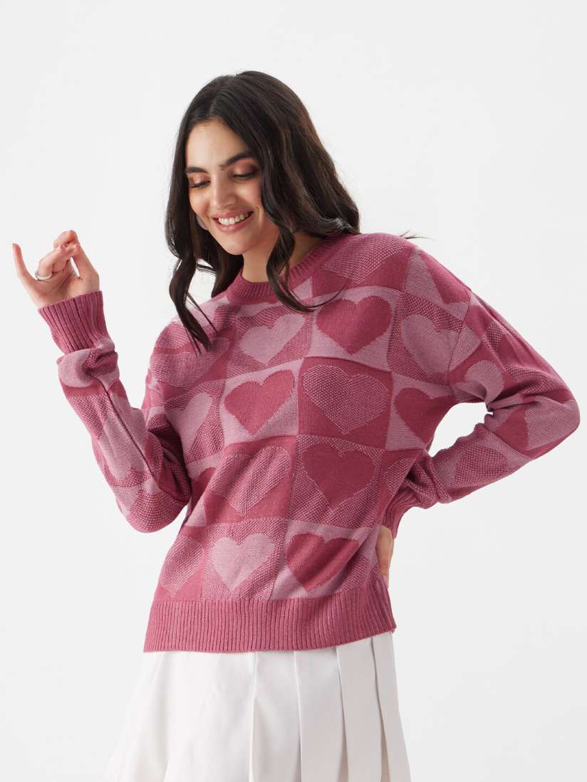 Pink store sweaters hotsell