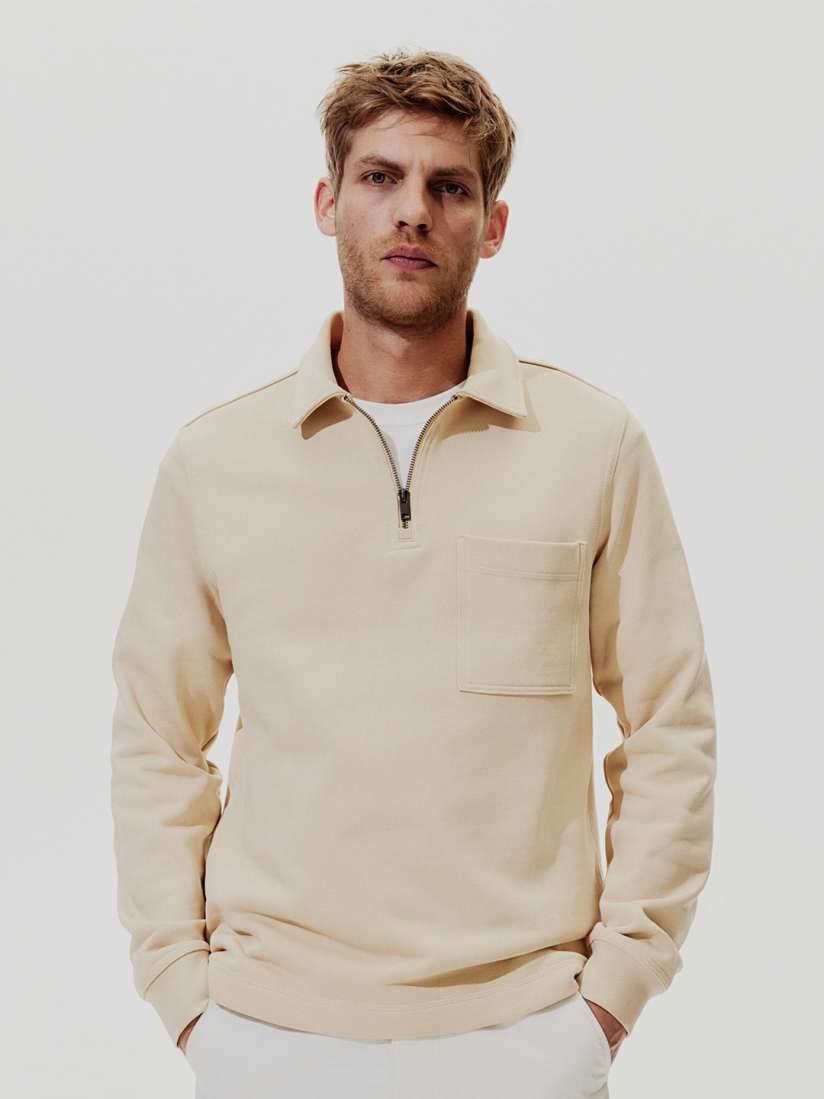 H&m collar sweatshirt clearance