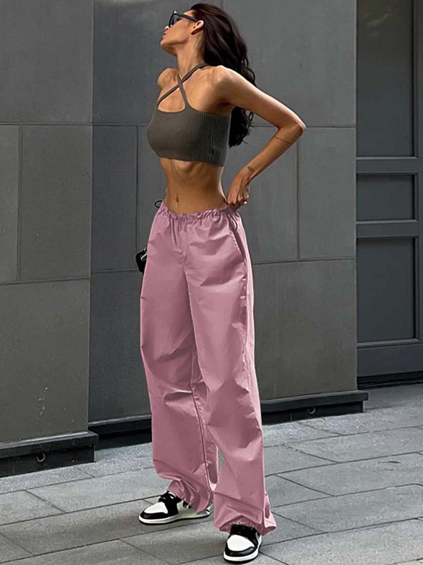 Buy LULU SKY Women Loose Fit Low Rise Joggers Trousers for Women 26550220 Myntra