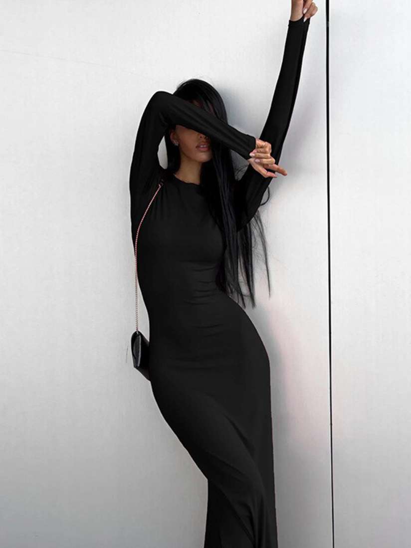 Black tight dress outfit store