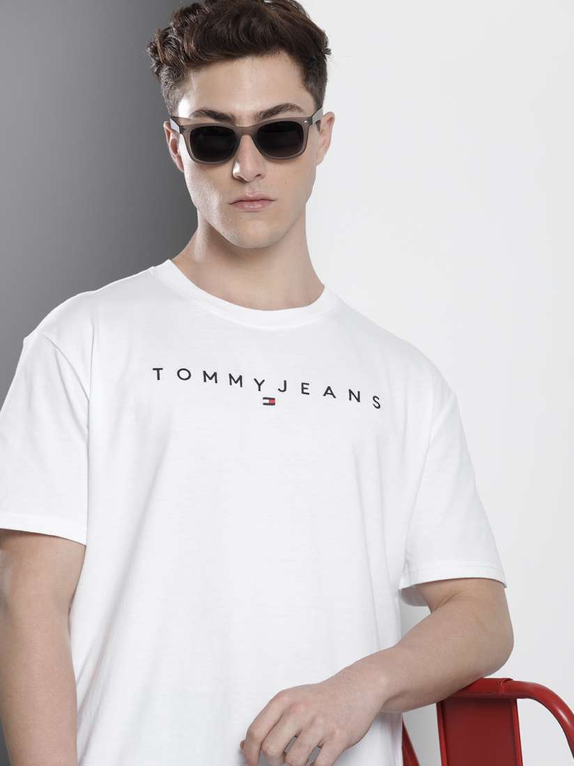 Buy Tommy Hilfiger Pure Cotton T shirt Tshirts for Men 26566844 Myntra