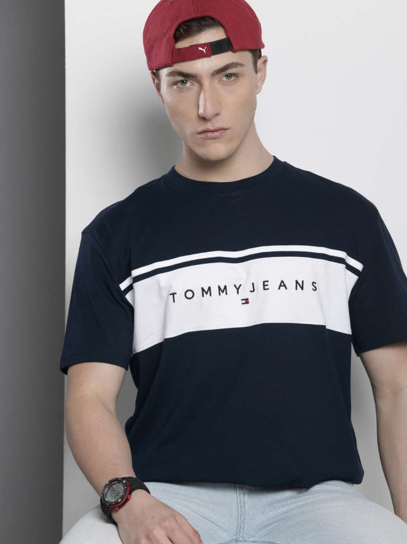 Myntra tommy hilfiger t shirts online