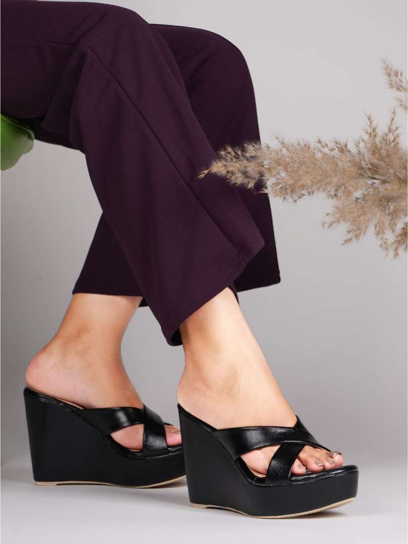 Wedges online myntra cheap