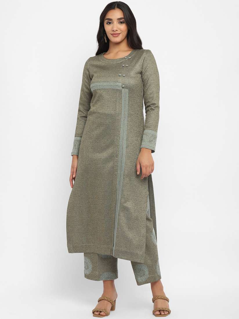 Woolen kurtas myntra sale