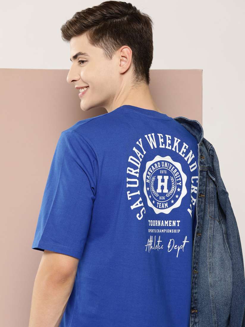 Buy Harvard Pure Cotton Printed T shirt Tshirts for Men 26571202 Myntra