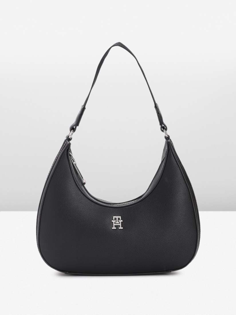 Buy Tommy Hilfiger Women Solid Hobo Bag Handbags for Women 26582222 Myntra