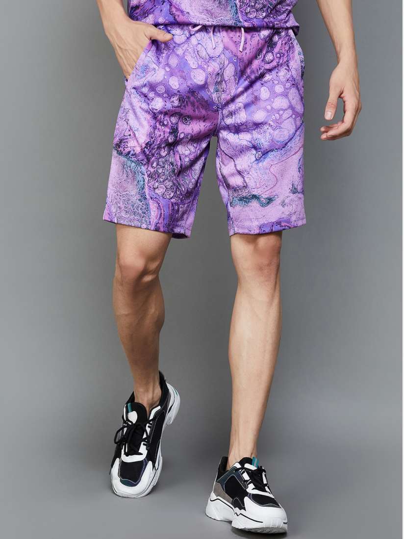 Kappa purple shorts discount