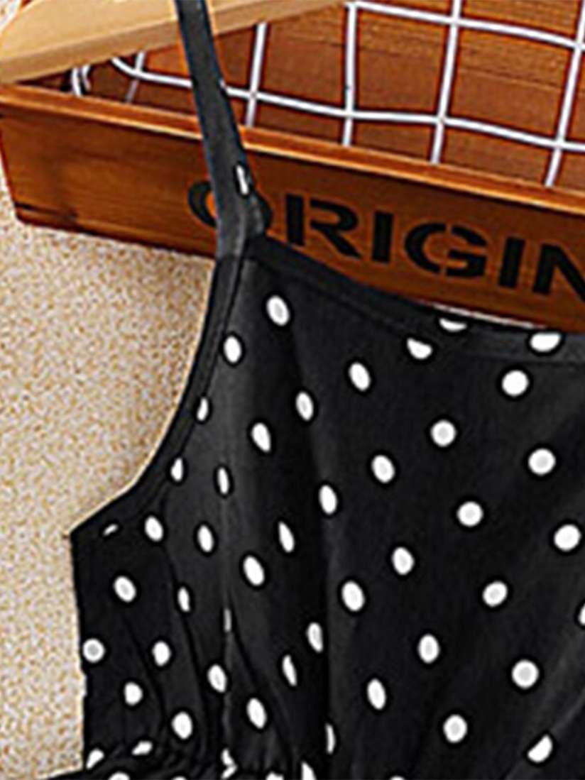 torrid polka dot top