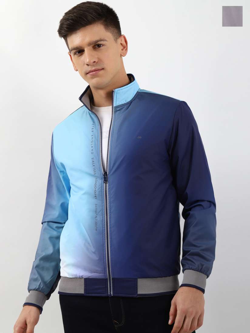 Buy Peter England Casuals Reversible Bomber Jacket Jackets for Men 26594558 Myntra