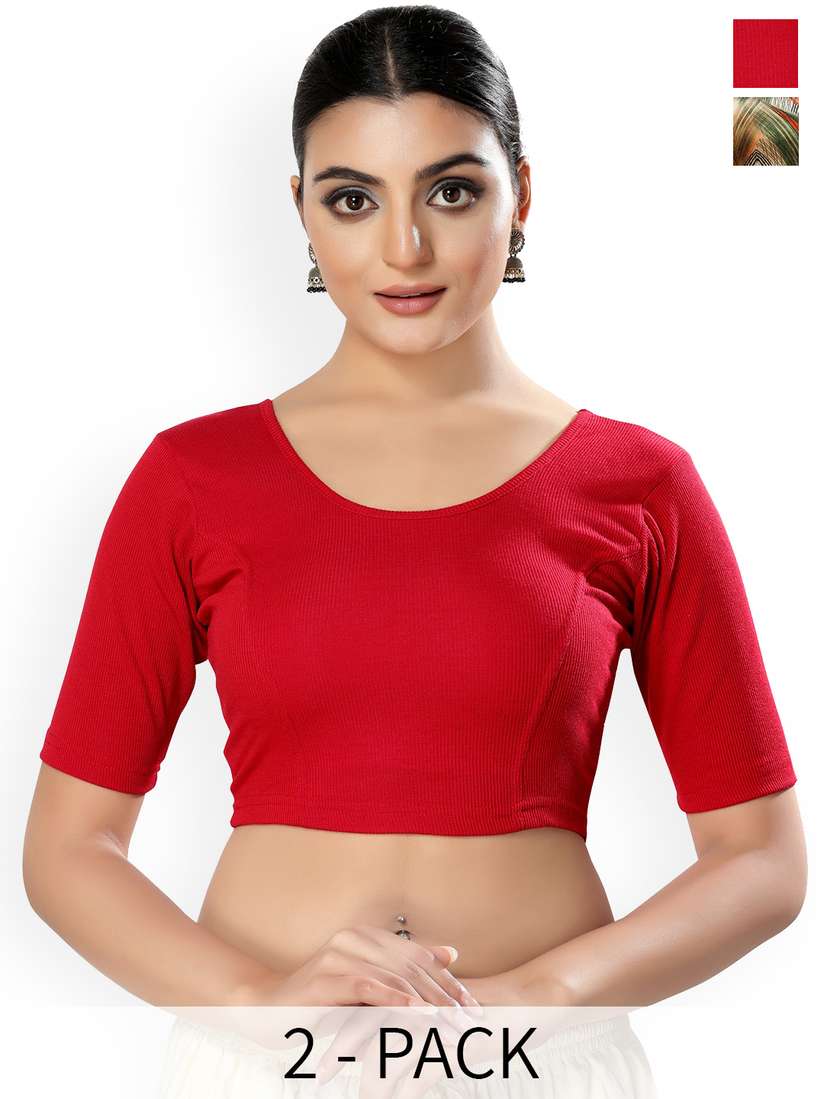 myntra blouse for saree