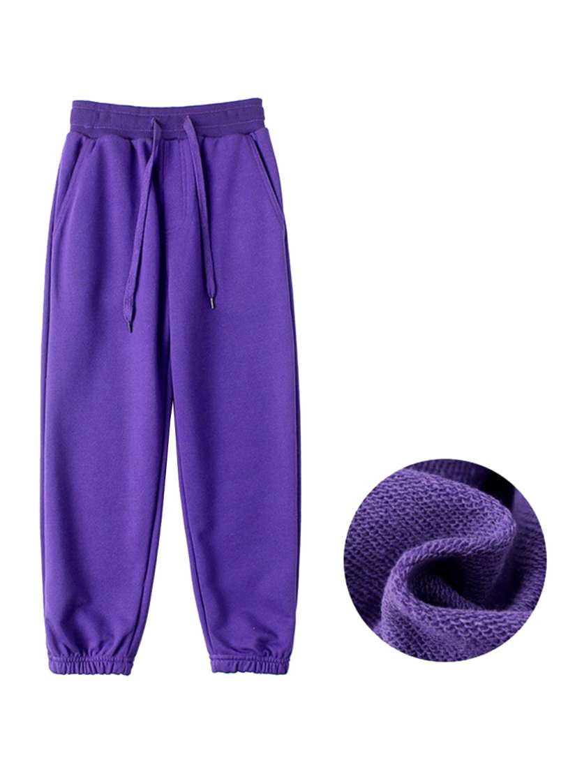 Buy StyleCast Boys Purple High Rise Easy Wash Cotton Joggers Trousers for Boys 26614504 Myntra