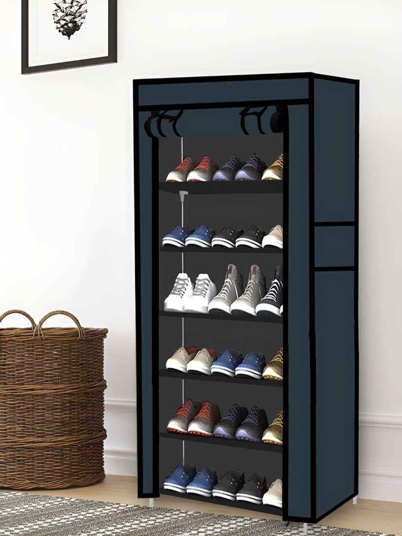 Buy Urban Choice Black 6 Layer Shoe Racks Racks and Wardrobes for Unisex 26615982 Myntra