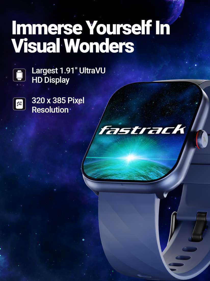 Buy Fastrack FS2 with 1.91 Super HD Display With BT Calling Smartwatch Smart Watches for Unisex 26616490 Myntra
