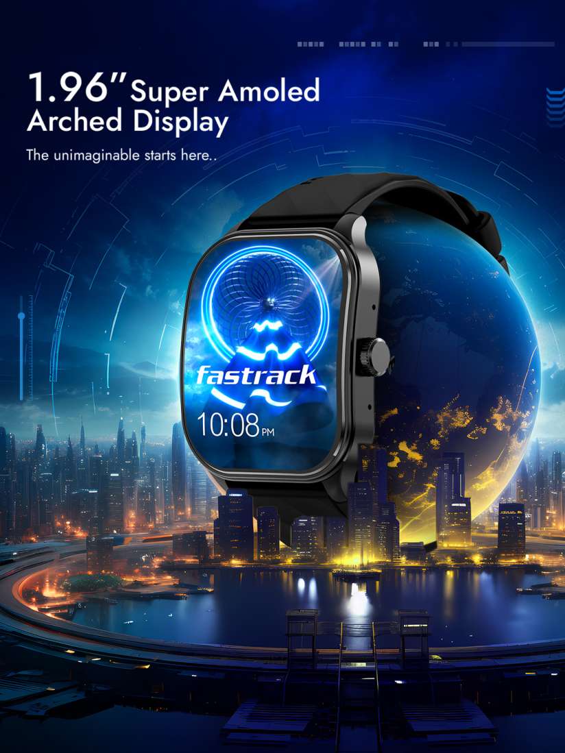 Buy Fastrack FS1 Pro with 1.96 Super Amoled Display with BT Calling Smartwatch Smart Watches for Unisex 26616492 Myntra