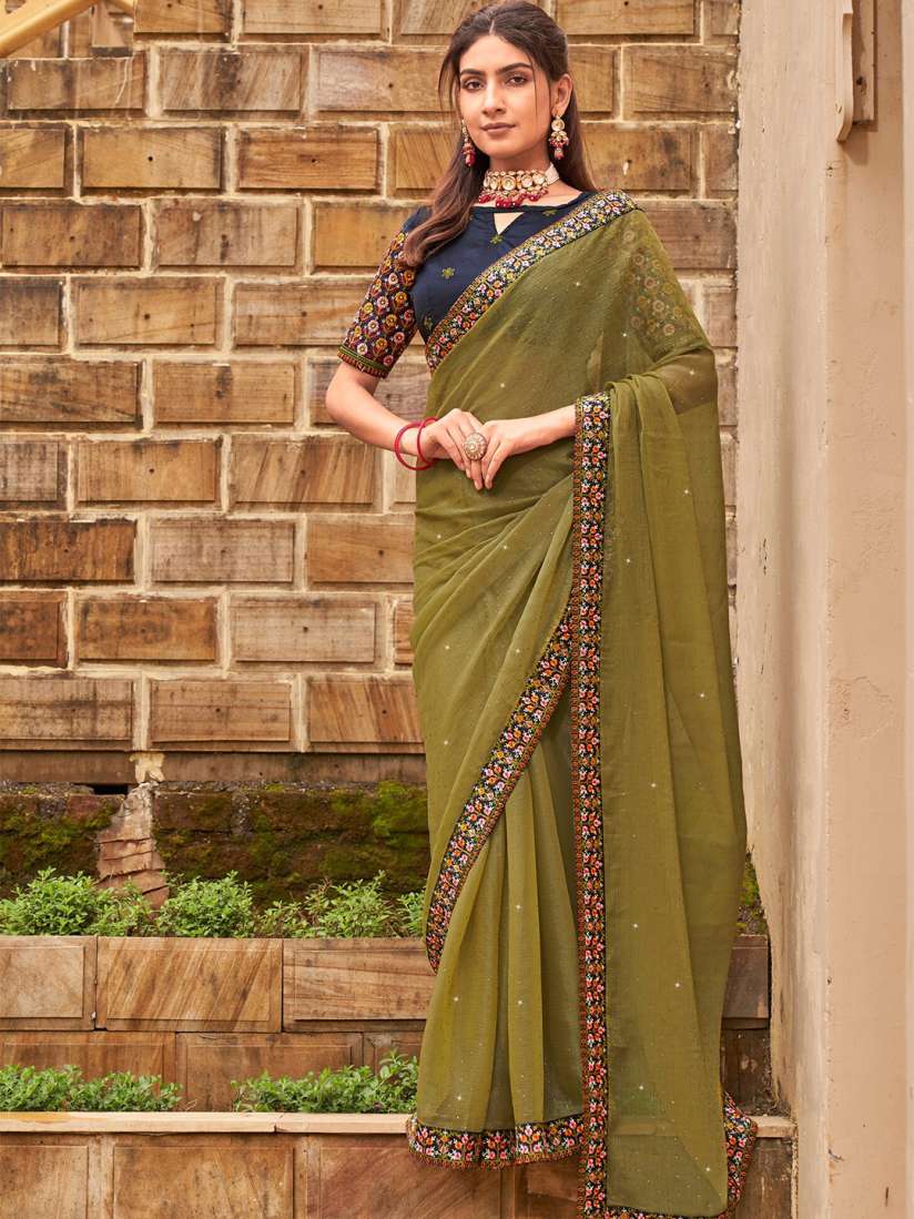 Myntra designer saree hot sale