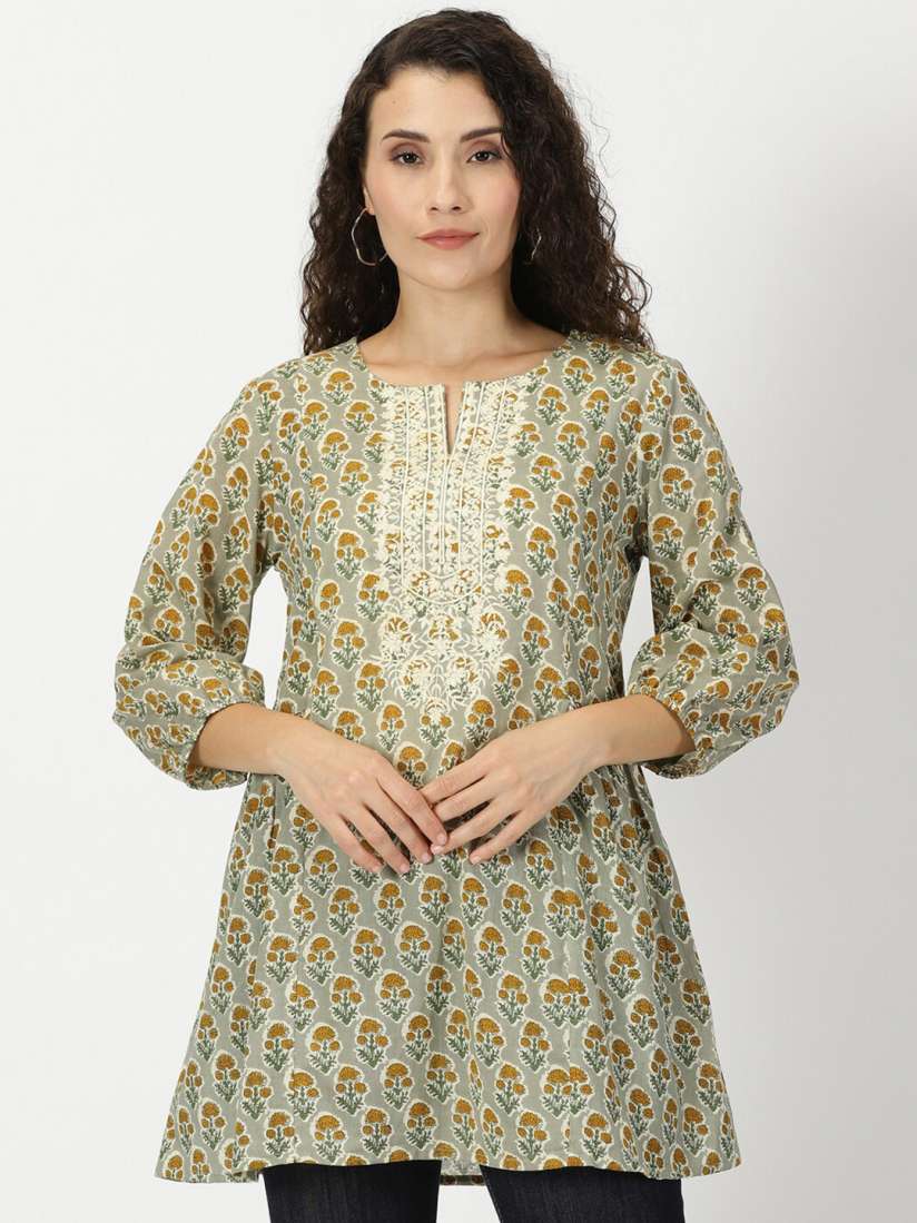Saffron threads kurtis shop